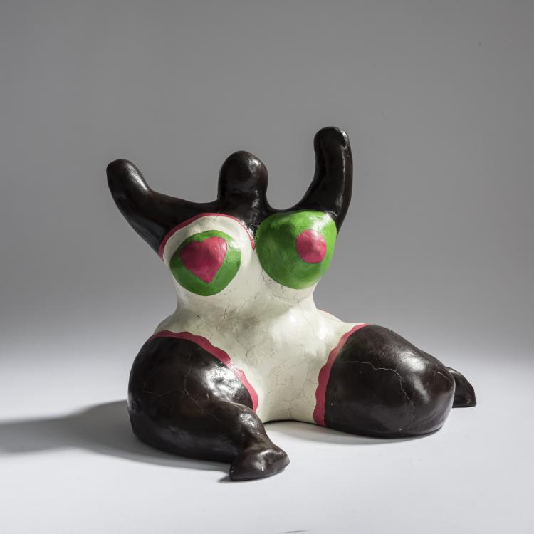 Hauptbild zu Objekt, 'Nana de Berlin', 1973, Niki de Saint Phalle, Domolith-Kunstwerkst&auml;tten, Kevelaer, 163D 666