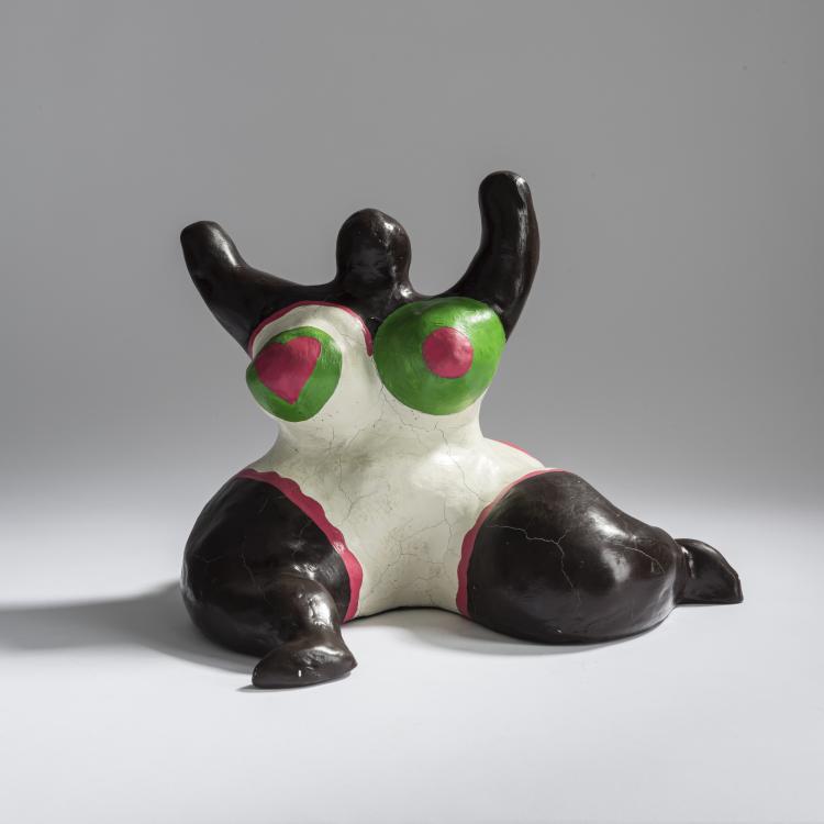 Bild 3 zu Objekt, 'Nana de Berlin', 1973, Niki de Saint Phalle, Domolith-Kunstwerkst&auml;tten, Kevelaer, 163D 666
