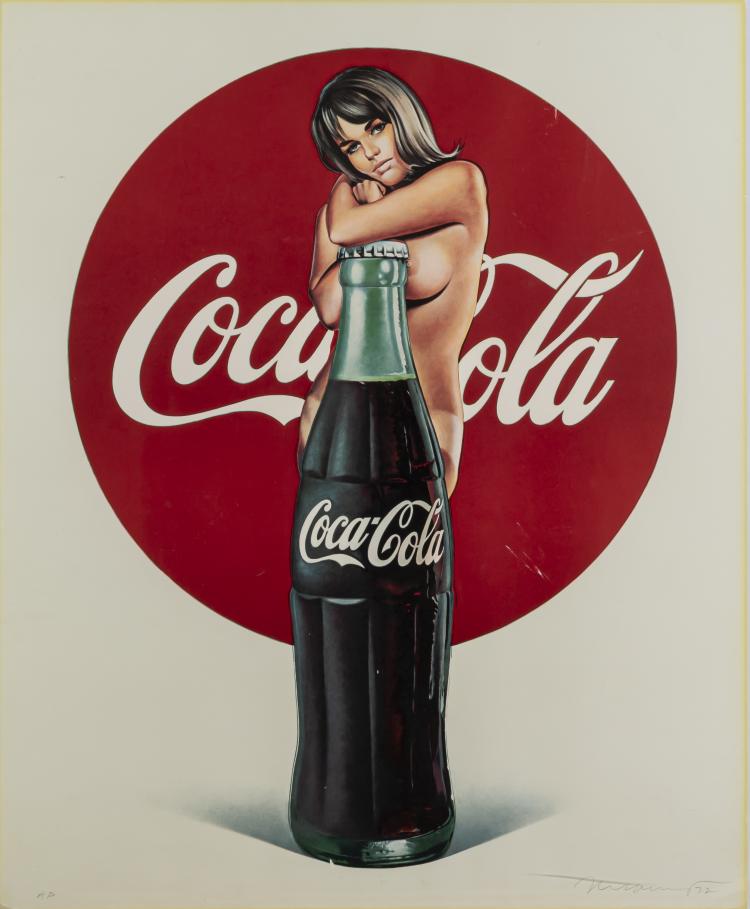 Hauptbild zu Objekt, 'Lola-Cola', 1972, Mel Ramos, 163D 663