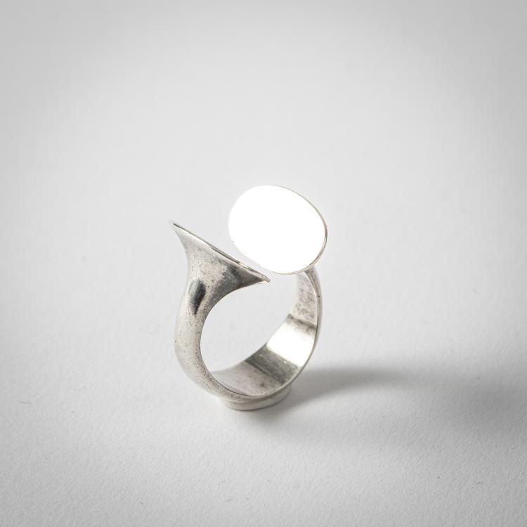 Hauptbild zu Objekt, Ring, c. 1960s, Jensen, Georg, Kopenhagen, 163F 1219
