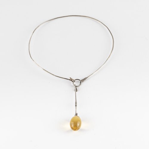 Choker with pendant, 1950s