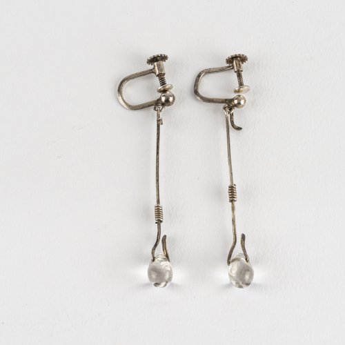 Pair of earrings. 1950s