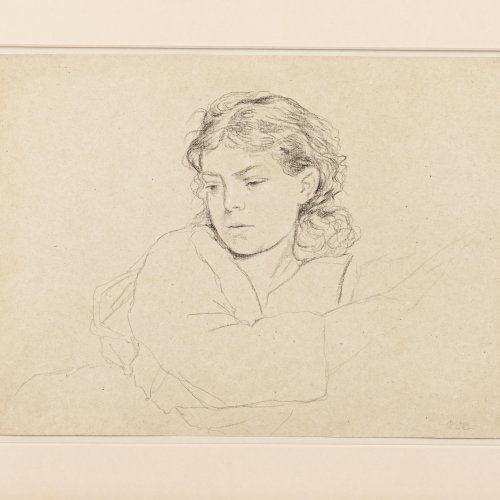 Cella Thoma, the artist's wife, c. 1875