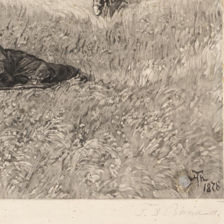 Bild 4 zu Objekt, Cella Thoma, the artist's wife, c. 1875, Hans Thoma, 163F 1094