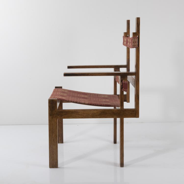 Bild 5 zu Objekt, 'ti 1a' wooden-slat chair, 1924, Marcel Breuer, Bauhaus, Weimar, 163A 20