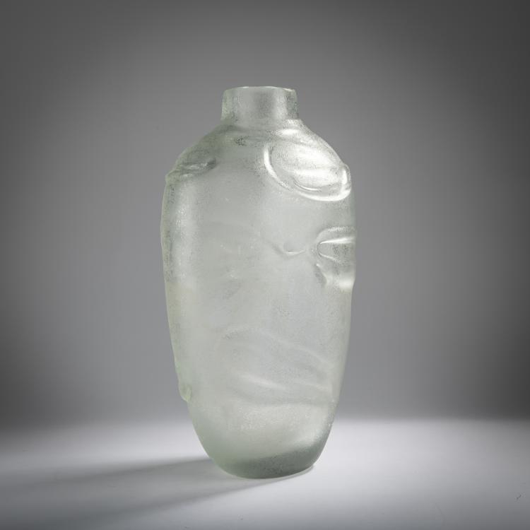 Bild 2 zu Objekt, Tall 'Corroso a rilievi' vase, c. 1938, Carlo Scarpa, Venini & C., Murano, 163F 1188