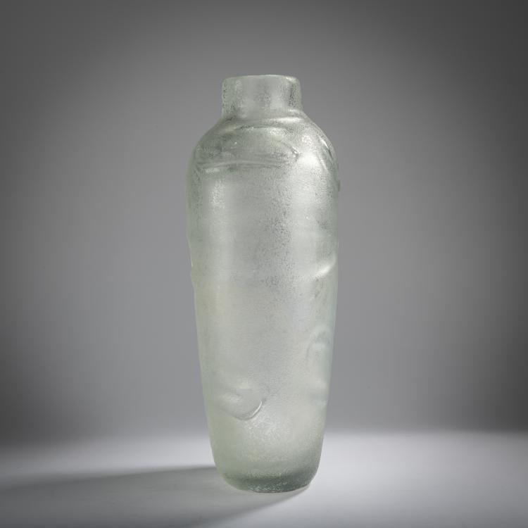 Bild 3 zu Objekt, Tall 'Corroso a rilievi' vase, c. 1938, Carlo Scarpa, Venini & C., Murano, 163F 1188