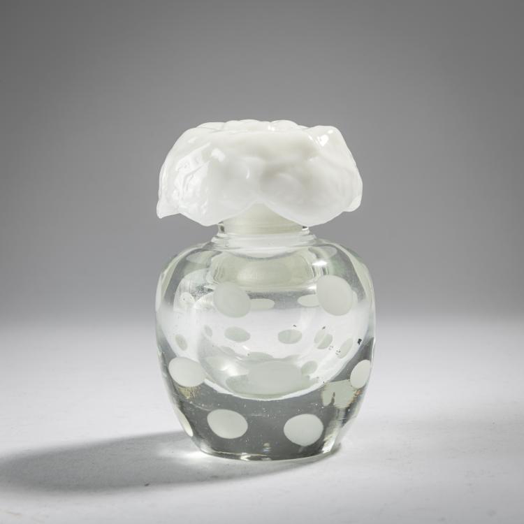 Hauptbild zu Objekt, 'A puntini' perfume-flacon, c. 1937/38, Carlo Scarpa, Venini & C., Murano, 163F 1187