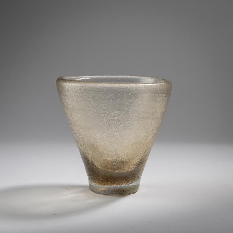 Hauptbild zu Objekt, 'Corroso' vase, c. 1936, Carlo Scarpa, Venini & C., Murano, 163F 1177