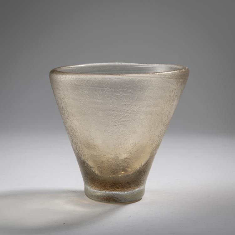 Bild 2 zu Objekt, 'Corroso' vase, c. 1936, Carlo Scarpa, Venini & C., Murano, 163F 1177