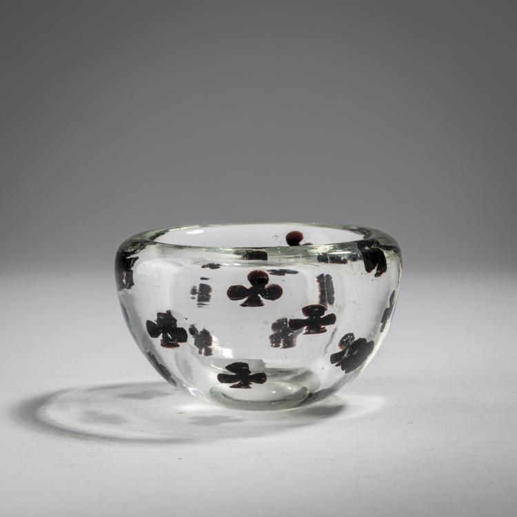 Bild 1 zu Objekt, Kleine Schale 'A croce', um 1938, Carlo Scarpa, Venini & C., Murano, 163F 1190