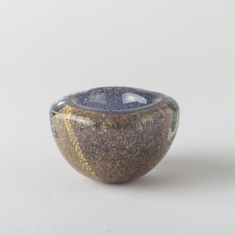 Bild 2 zu Objekt, Schale 'Sommerso a bollicine', um 1934-36, Carlo Scarpa, Venini & C., Murano, 163F 1169