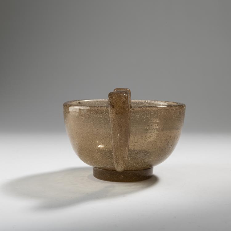 Bild 1 zu Objekt, Schale 'A bollicine', um 1932-33, Carlo Scarpa, Venini & C., Murano, 163F 1157