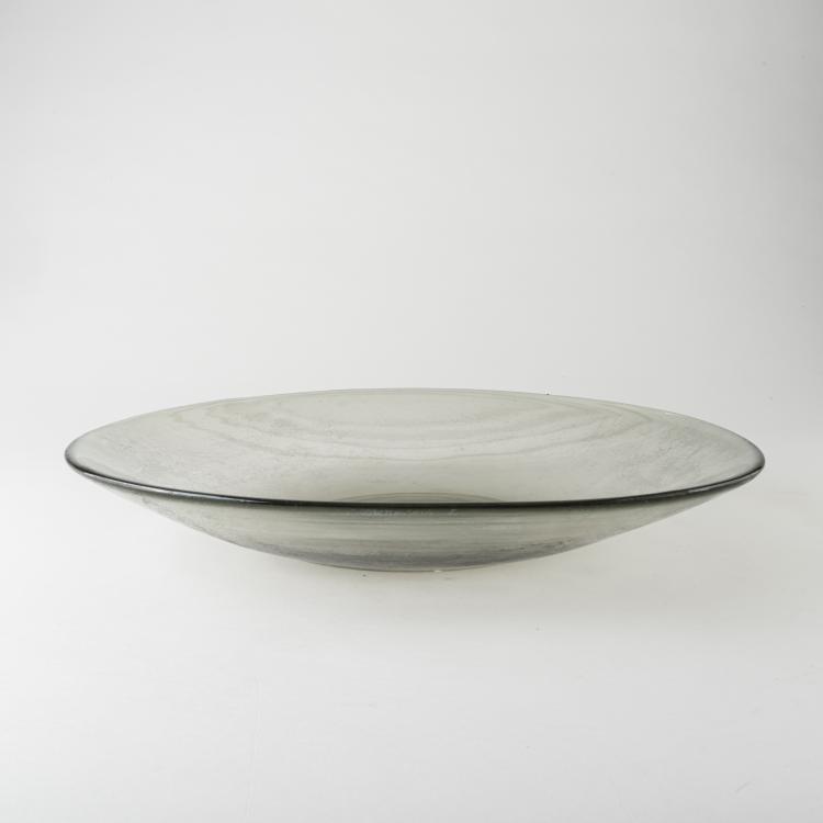 Hauptbild zu Objekt, Teller 'Corroso', um 1936, Carlo Scarpa, Venini & C., Murano, 163F 1179