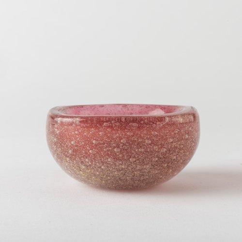 'Sommerso a bollicine' bowl, c. 1934-36