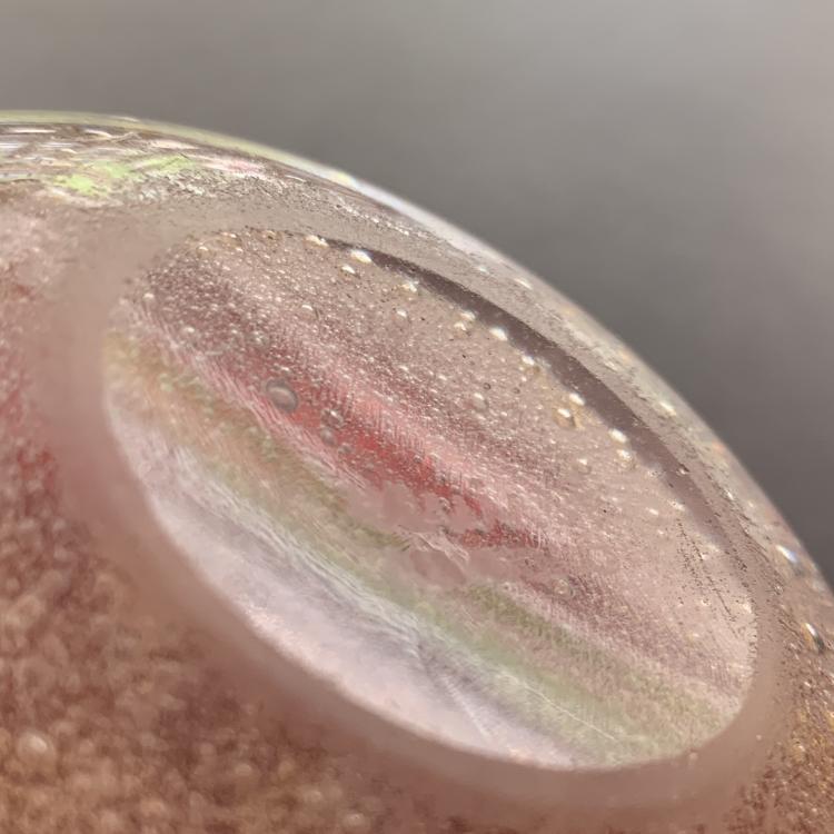 Bild 2 zu Objekt, 'Sommerso a bollicine' bowl, c. 1934-36, Carlo Scarpa, Venini & C., Murano, 163F 1170