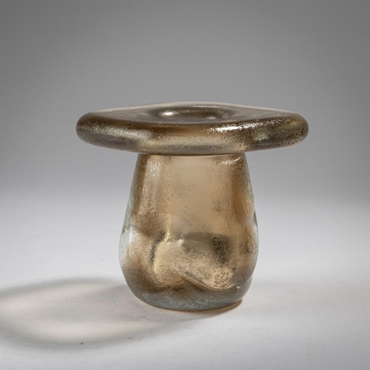 Bild 1 zu Objekt, 'Corroso' candleholder, c. 1936, Carlo Scarpa, Venini & C., Murano, 163F 1180