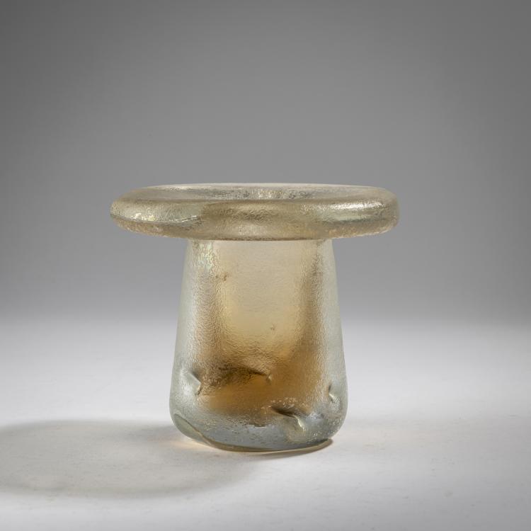 Bild 1 zu Objekt, 'Corroso' candleholder, c. 1936, Carlo Scarpa, Venini & C., Murano, 163F 1181