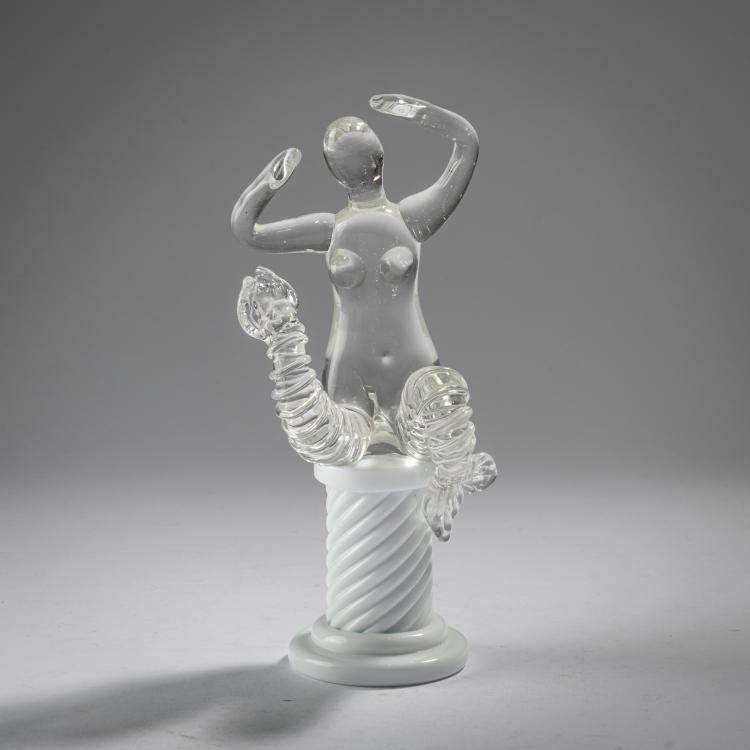 Bild 1 zu Objekt, 'Sirena' table decoration (placeholder) , 1930, Napoleone Martinuzzi, Venini & C., Murano, 163F 1149