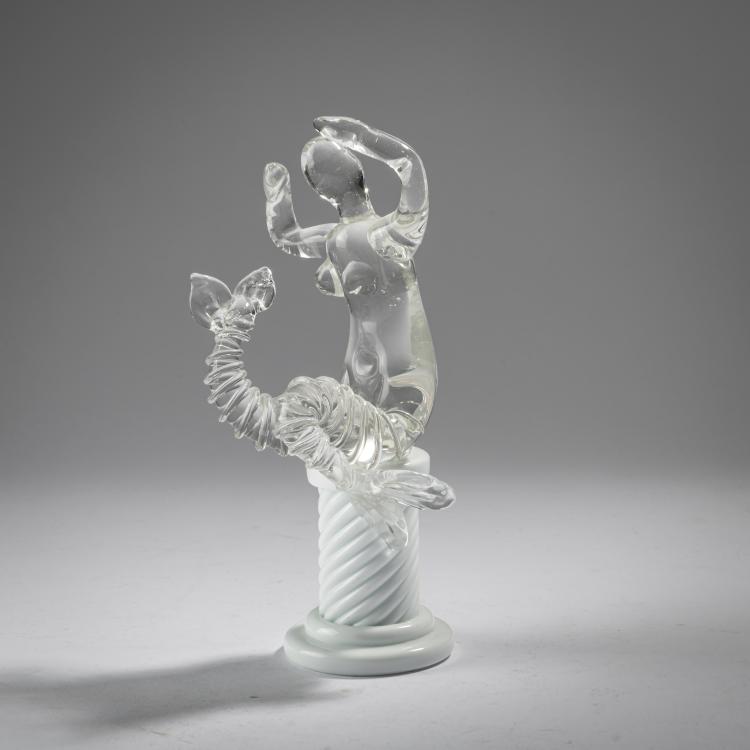 Bild 2 zu Objekt, 'Sirena' table decoration (placeholder) , 1930, Napoleone Martinuzzi, Venini & C., Murano, 163F 1149