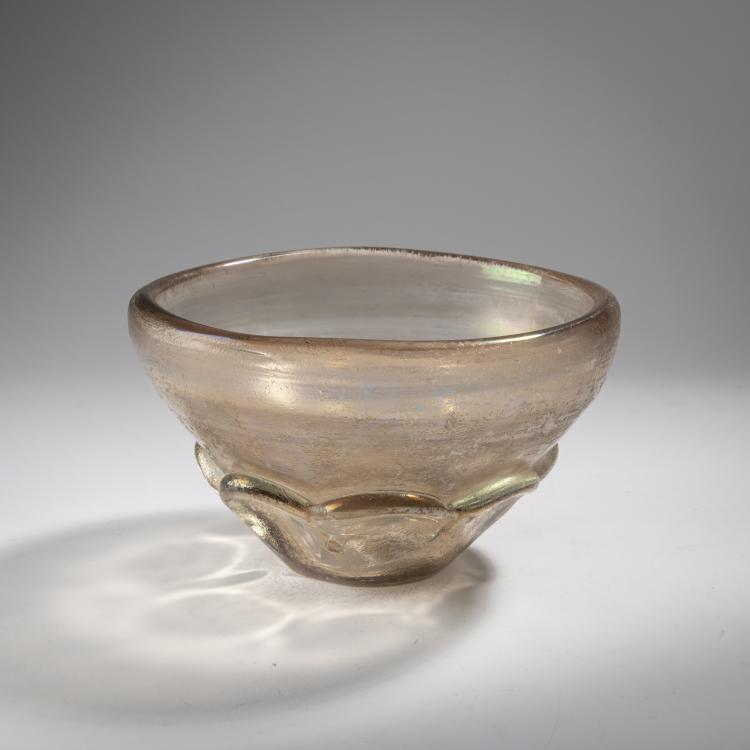 Bild 2 zu Objekt, 'Corroso' bowl, c. 1936, Carlo Scarpa, Venini & C., Murano, 163F 1182