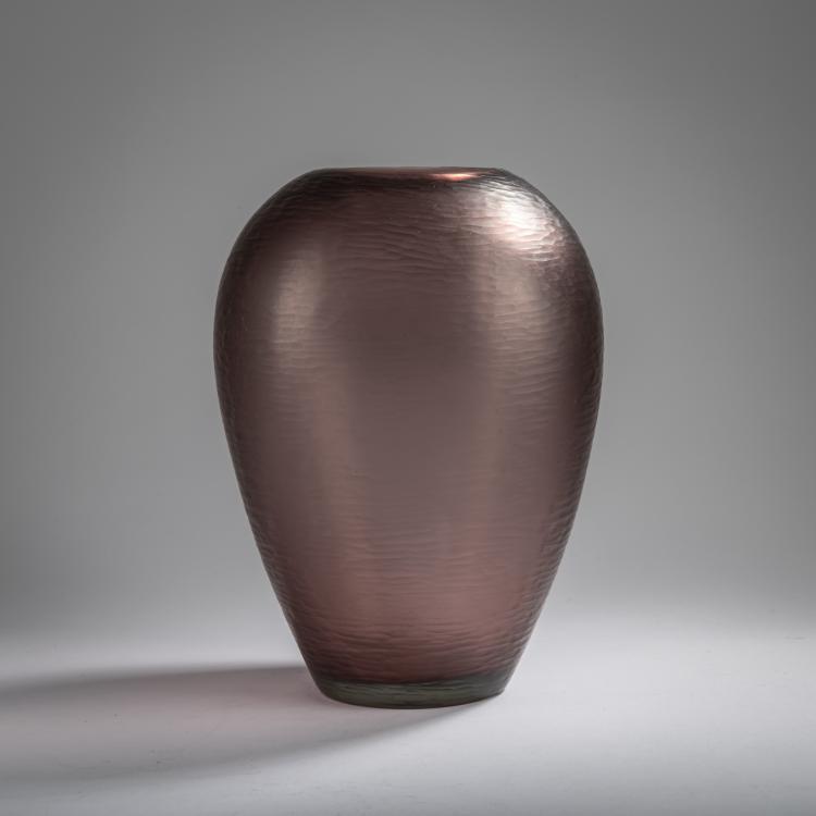 Hauptbild zu Objekt, 'Battuto' vase, c. 1936, Carlo Scarpa, Venini & C., Murano, 163F 1183
