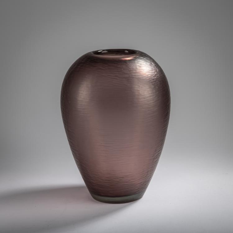 Bild 1 zu Objekt, 'Battuto' vase, c. 1936, Carlo Scarpa, Venini & C., Murano, 163F 1183
