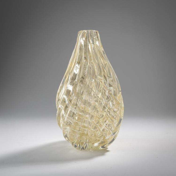 Bild 1 zu Objekt, 'Diamante' vase, 1934-36, Paolo Venini, Venini & C., Murano, 163F 1167
