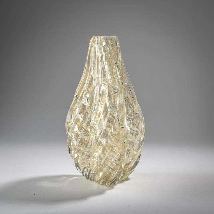 Bild 2 zu Objekt, 'Diamante' vase, 1934-36, Paolo Venini, Venini & C., Murano, 163F 1167
