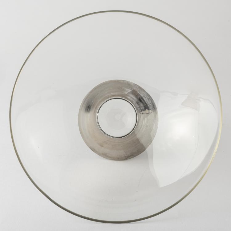 Bild 3 zu Objekt, Stemmed bowl 'Crystal and silver', c. 1932, Tomaso Buzzi (after), Venini & C., Murano (zugeschrieben); Pauly & C., Murano, 163F 1156