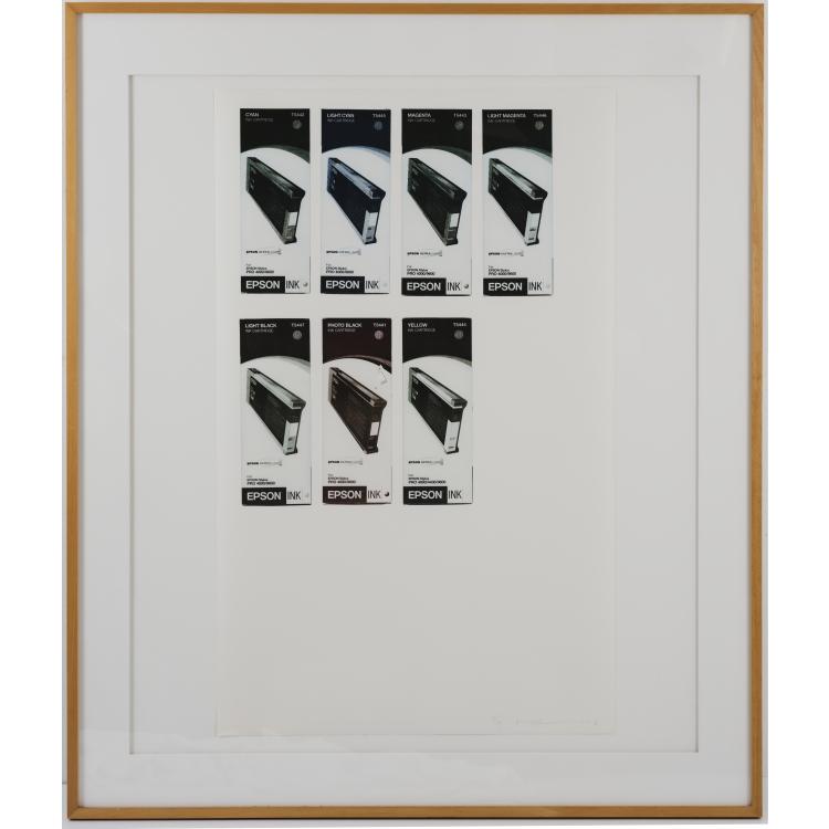 Hauptbild zu Objekt, Untitled (Epson), 2007, Wade Guyton, 163D 723