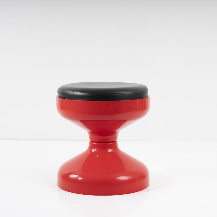 Hauptbild zu Objekt, 'Rocchetto' stool, 1967, Achille Castiglioni,Pier Giacomo Castiglioni, Kartell, Noviglio, 163C 317
