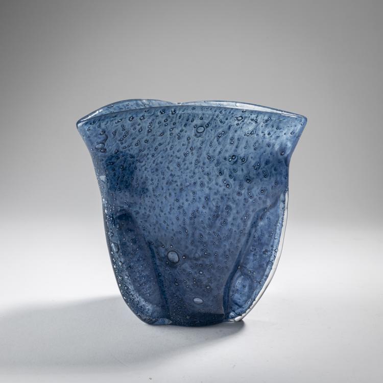 Bild 1 zu Objekt, 'Cobalt' vase, 1956, Ercole Barovier, Barovier & Toso, Murano, 163F 1207
