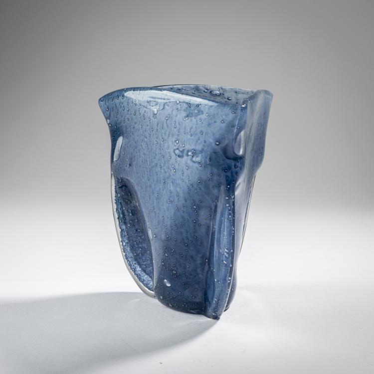 Bild 2 zu Objekt, 'Cobalt' vase, 1956, Ercole Barovier, Barovier & Toso, Murano, 163F 1207