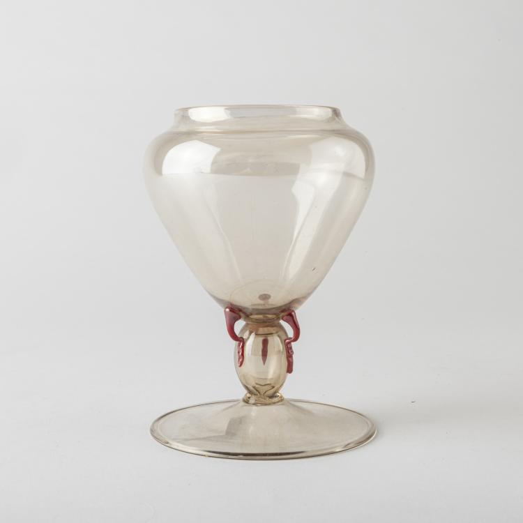 Bild 1 zu Objekt, Vase, 1921/22, Vittorio Zecchin, Cappellin, M.V.M., Murano, 163F 1142
