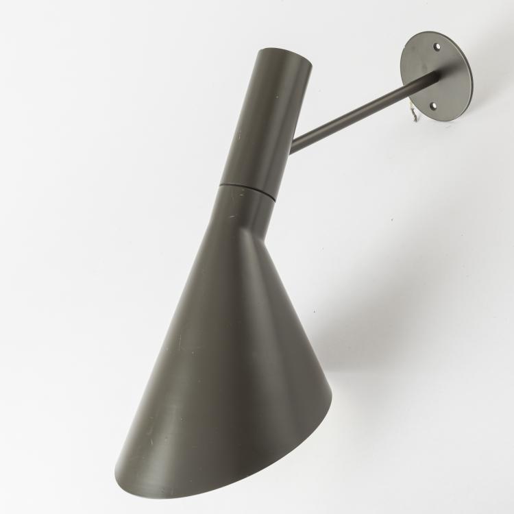 Hauptbild zu Objekt, Wall light 'AJ' - '33082', 1957, Arne Jacobsen, Poulsen, Louis, Kopenhagen, 163F 1126