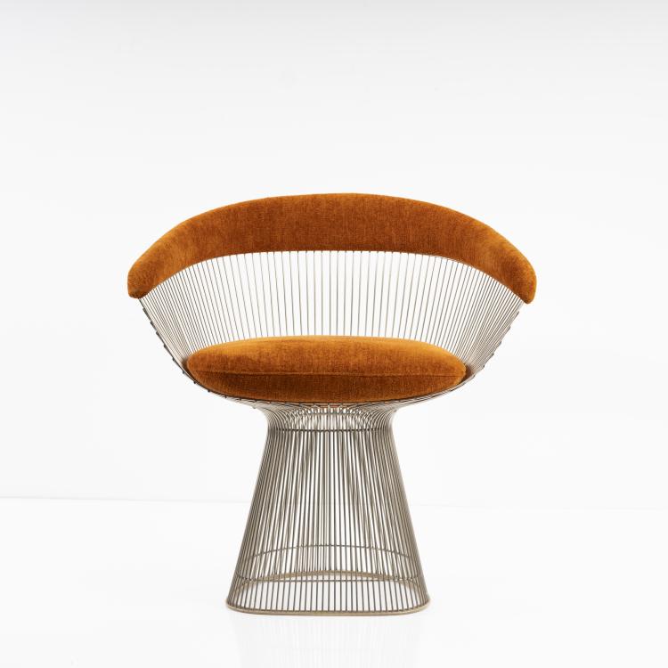 Bild 1 zu Objekt, Armlehnstuhl 'Wire Chair' - '1725', 1966, Warren Platner, Knoll International, New York, 163F 1138