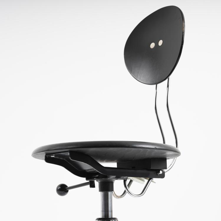 Bild 10 zu Objekt, 2 'SE-41'office chairs, c. 1950, Egon Eiermann, Wilde & Spieth, Esslingen, 163F 1117