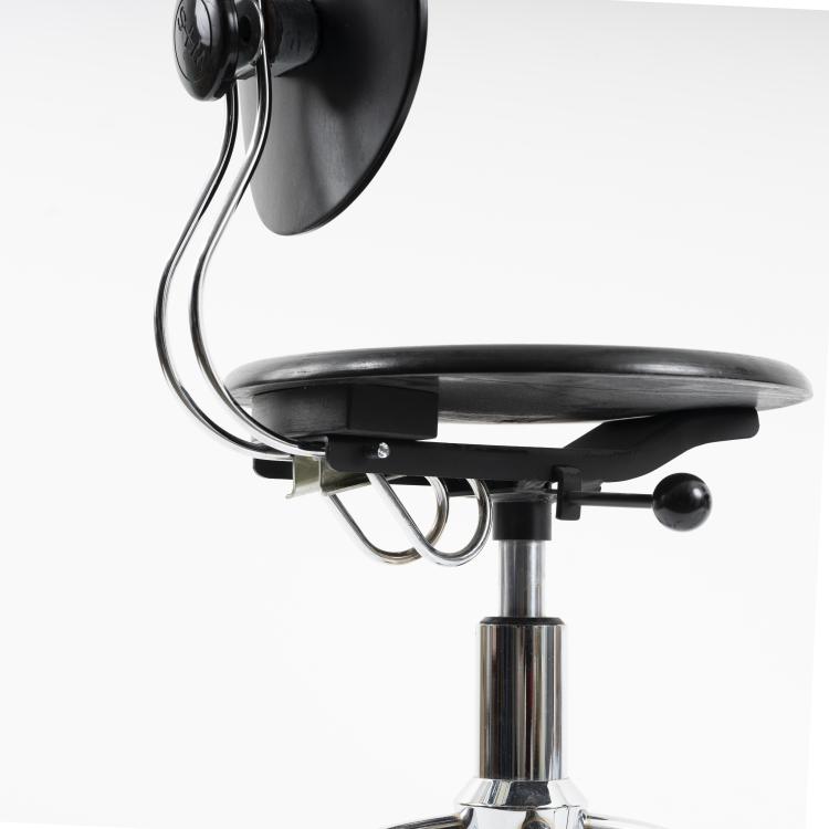 Bild 11 zu Objekt, 2 'SE-41'office chairs, c. 1950, Egon Eiermann, Wilde & Spieth, Esslingen, 163F 1117