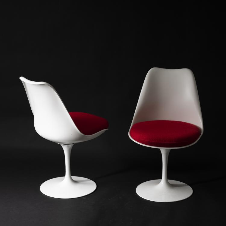 Bild 3 zu Objekt, 2 'Tulip' chairs - '151S', 1956, Eero Saarinen, Knoll International, New York, 163F 1124