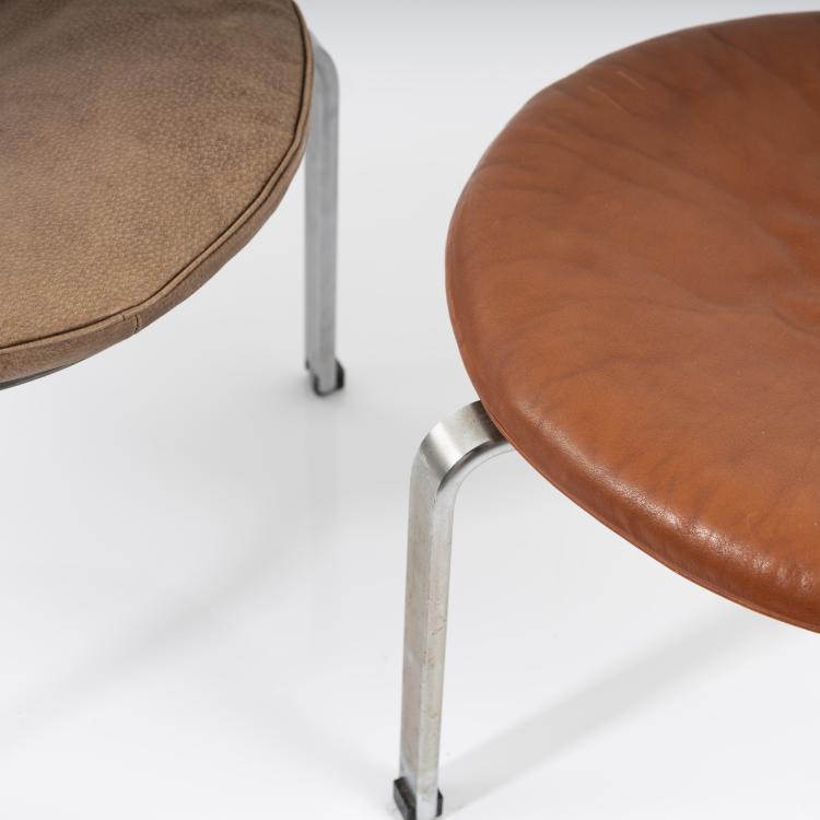 Bild 3 zu Objekt, 2 'PK-33' stools, 1958, Poul Kjaerholm, Kold Christensen, Kopenhagen, 163F 1129