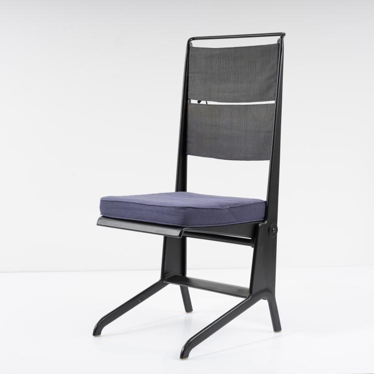 Hauptbild zu Objekt, Folding chair, 1924, Jean Prouv&eacute;, Tecta, Lauenf&ouml;rde, 163F 1105