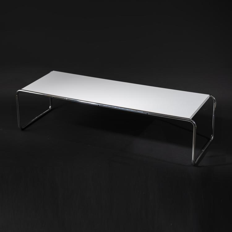 Hauptbild zu Objekt, 'Laccio 2' coffee table, 1925/26, Marcel Breuer, Knoll International, New York oder Gavina, Mailand., 163F 1106