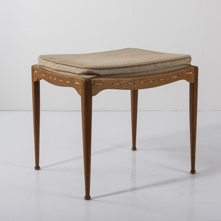 Hauptbild zu Objekt, Stool, 1940s, Peder Moos, Moos, Peder, D&auml;nemark, 163F 1109
