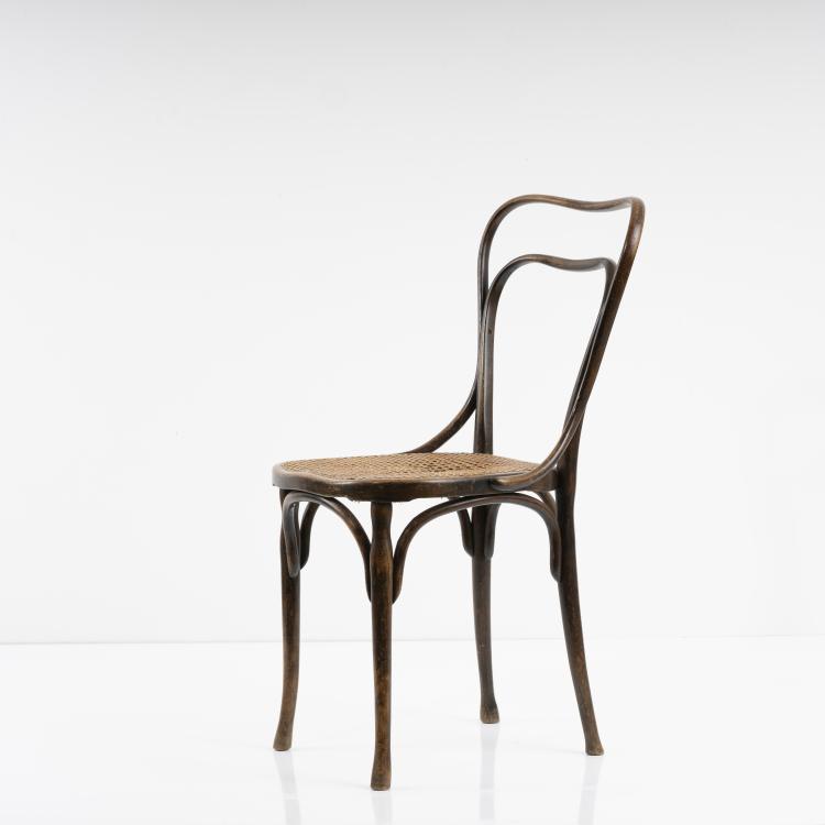 Hauptbild zu Objekt, 'Caf&eacute; Museum' - chair, 1898, Adolf Loos, Kohn, J.&J., Wien, 163F 1103