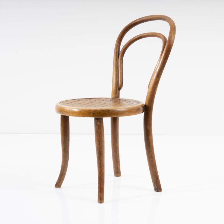 Hauptbild zu Objekt, Children's chair '12.001', c. 1910, Thonet, Wien, 163F 1104