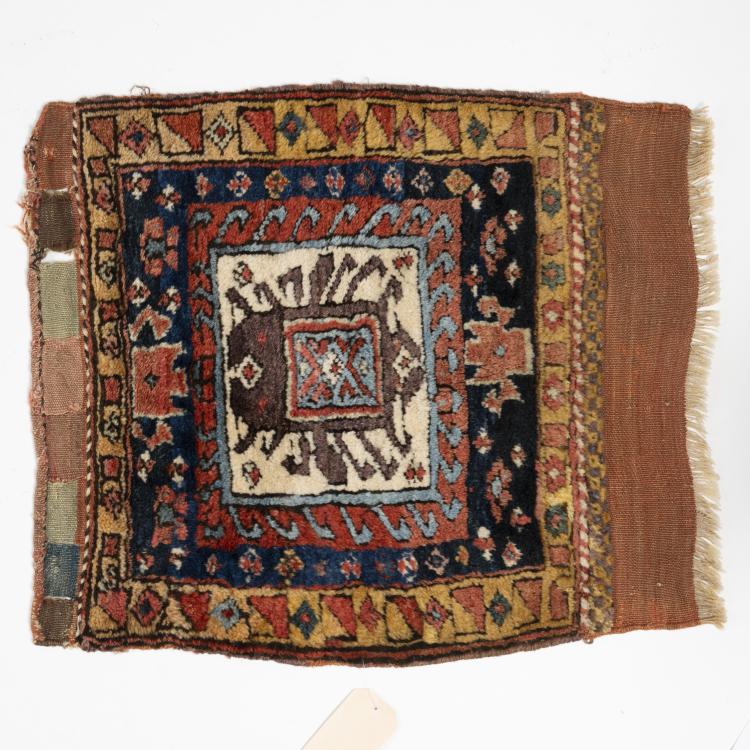 Hauptbild zu Objekt, Kurdish bag face, 2nd half of the 19th century, Westpersien, 163F 1236