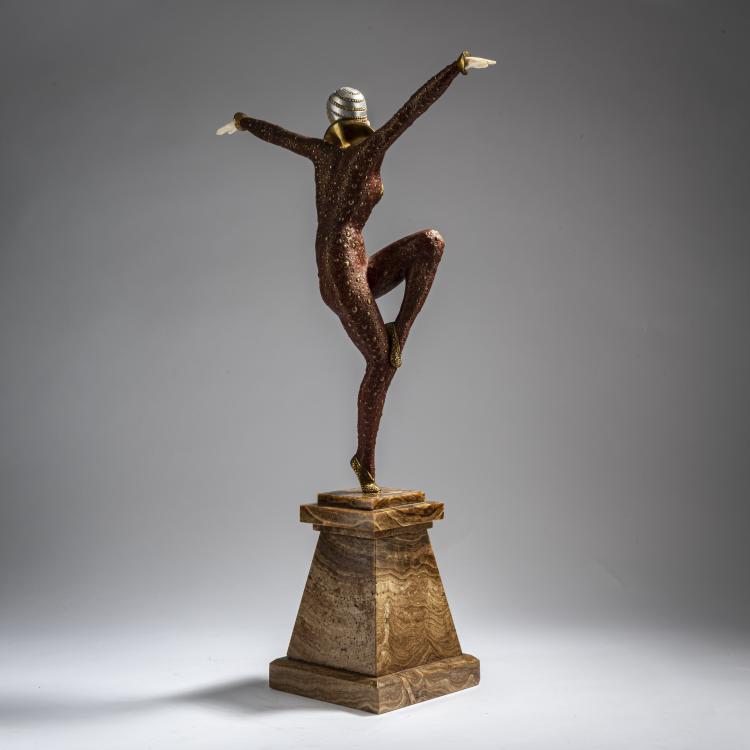 Bild 2 zu Objekt, 'Danseuse de Kapurthala', um 1925, Dem&egrave;tre H. Chiparus, L.N.J.L. Les Neveux de Jules Lehmann, Paris, 162C 281