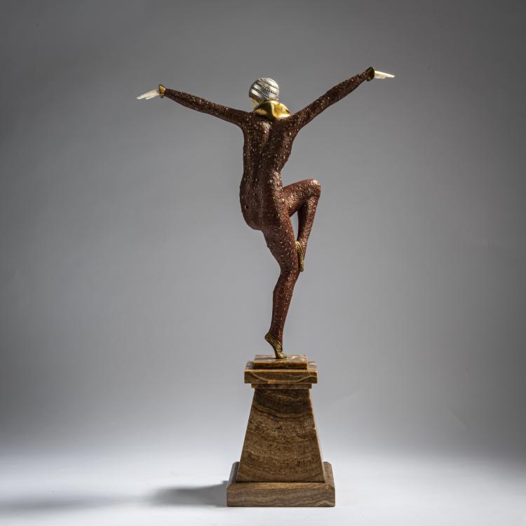Bild 3 zu Objekt, 'Danseuse de Kapurthala', um 1925, Dem&egrave;tre H. Chiparus, L.N.J.L. Les Neveux de Jules Lehmann, Paris, 162C 281