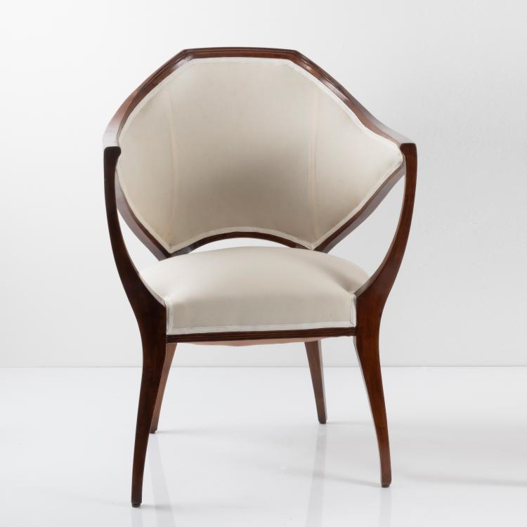 Hauptbild zu Objekt, '652' armchair, 1901, Bruno Paul, Vereinigte Werkst&auml;tten, M&uuml;nchen, 162C 337